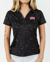 UNLV Black Glitter Women's Polo