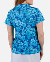 BYU Floral Surf Women's Golf Polo