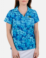 Tulane Floral Surf Women's Polo
