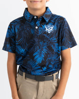BYU Midnight Blue Youth Golf Polo