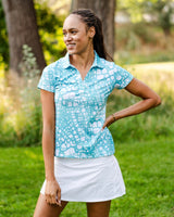 Aquadile Women's Golf Polo - Yatta Golf