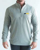 ASU Light Grey Quarter Zip - Yatta Golf