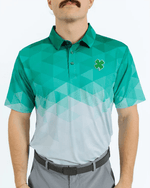 Augusta Fade Golf Polo. CLOVER EDITION. - Yatta Golf