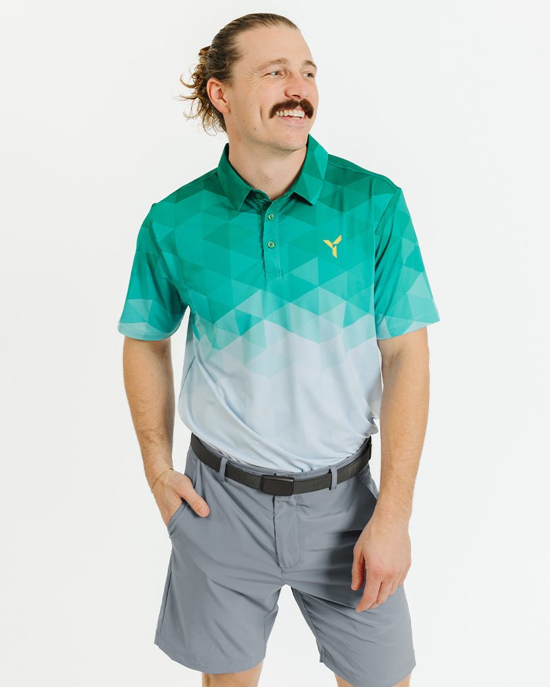 Augusta Fade Polo. LIMITED EDITION. - Yatta Golf