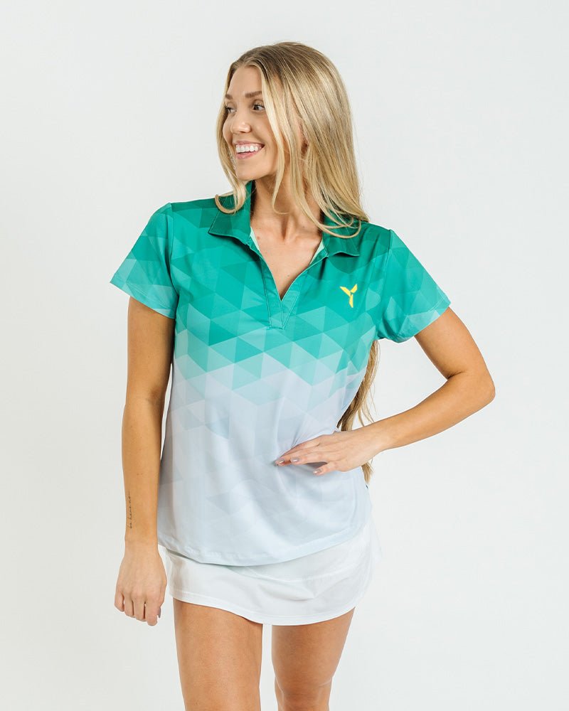 Augusta Fade Polo. Women's. LIMITED EDITION. - Yatta Golf