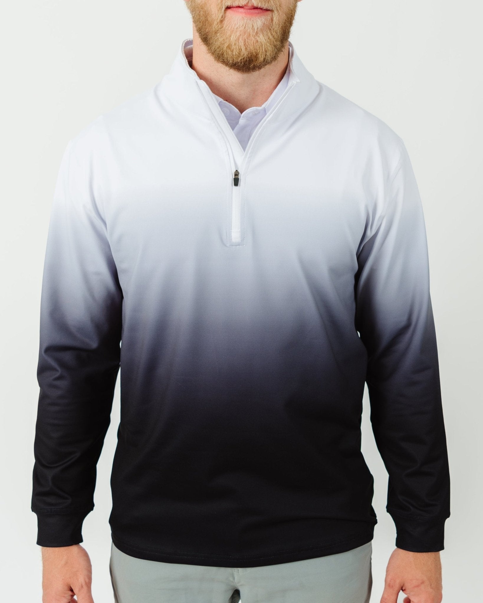 Men's Black Quarter Zip Sweater | Butter-Soft | Only $54.95