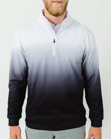 Black Birdie Quarter Zip - Men's - Yatta Golf