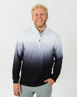 Black Birdie Quarter Zip - Men's - Yatta Golf