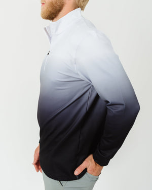 Men's Black Quarter Zip Sweater | Butter-Soft | Only $54.95