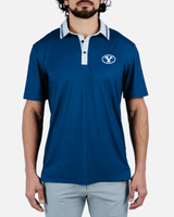 BYU Belmont Blue Polo - Yatta Golf