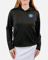 BYU Black Daybreak Women's Hoodie - Yatta Golf