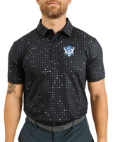 BYU Black Glitter Polo - Yatta Golf