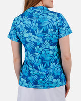 BYU Floral Surf Women's Golf Polo - Yatta Golf