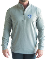 BYU Grey Quarter Zip - Yatta Golf