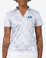 BYU Ice Petals Women's Polo - Yatta Golf