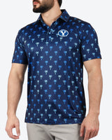 BYU Island Night Golf Polo - Yatta Golf