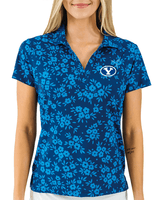 BYU Navy Daisy Women's Polo - Yatta Golf