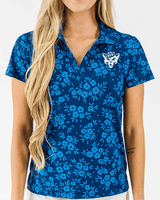 BYU Navy Daisy Women's Polo - Yatta Golf