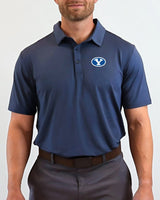 BYU Navy Golf Polo - Yatta Golf
