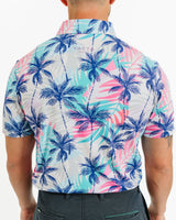 Cali Vibes Golf Polo - Yatta Golf