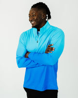 Caribbean Fade Quarter Zip - Men's - Yatta Golf