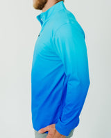 Caribbean Fade Quarter Zip - Men's - Yatta Golf