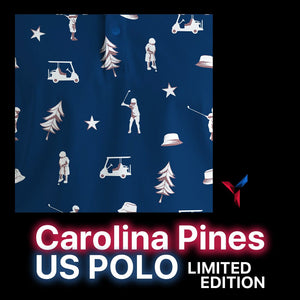 Carolina Pines Polo. LIMITED EDITION. PRE-ORDER. - Yatta Golf