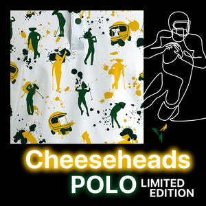 Cheeseheads Golf Polo LIMITED EDITION Pre - Order - Yatta Golf