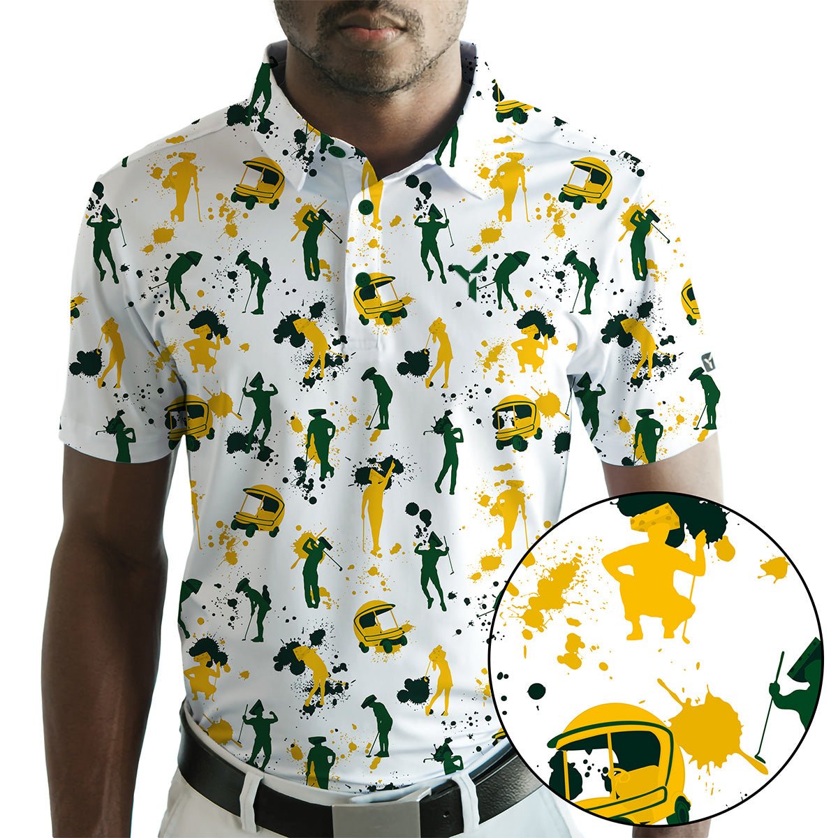 packers dress shirt Packers Men's Agent Long Sleeve Dress Shirt - Gold