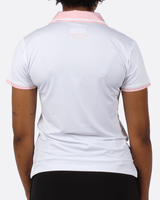Classy Pink Women's Golf Polo - Yatta Golf