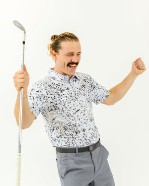 Cookies & Cream Golf Polo - Yatta Golf