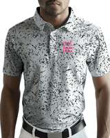 Cookies & Cream Polo Cancer Awareness Edition - Yatta Golf