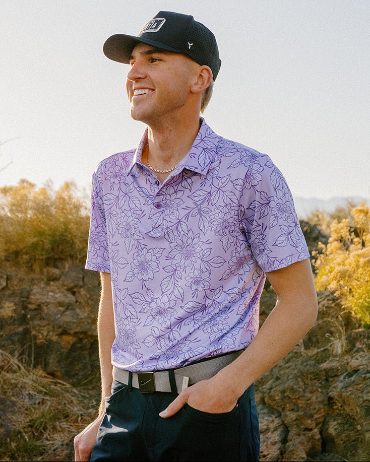 Dahlia Drive Golf Polo - Yatta Golf