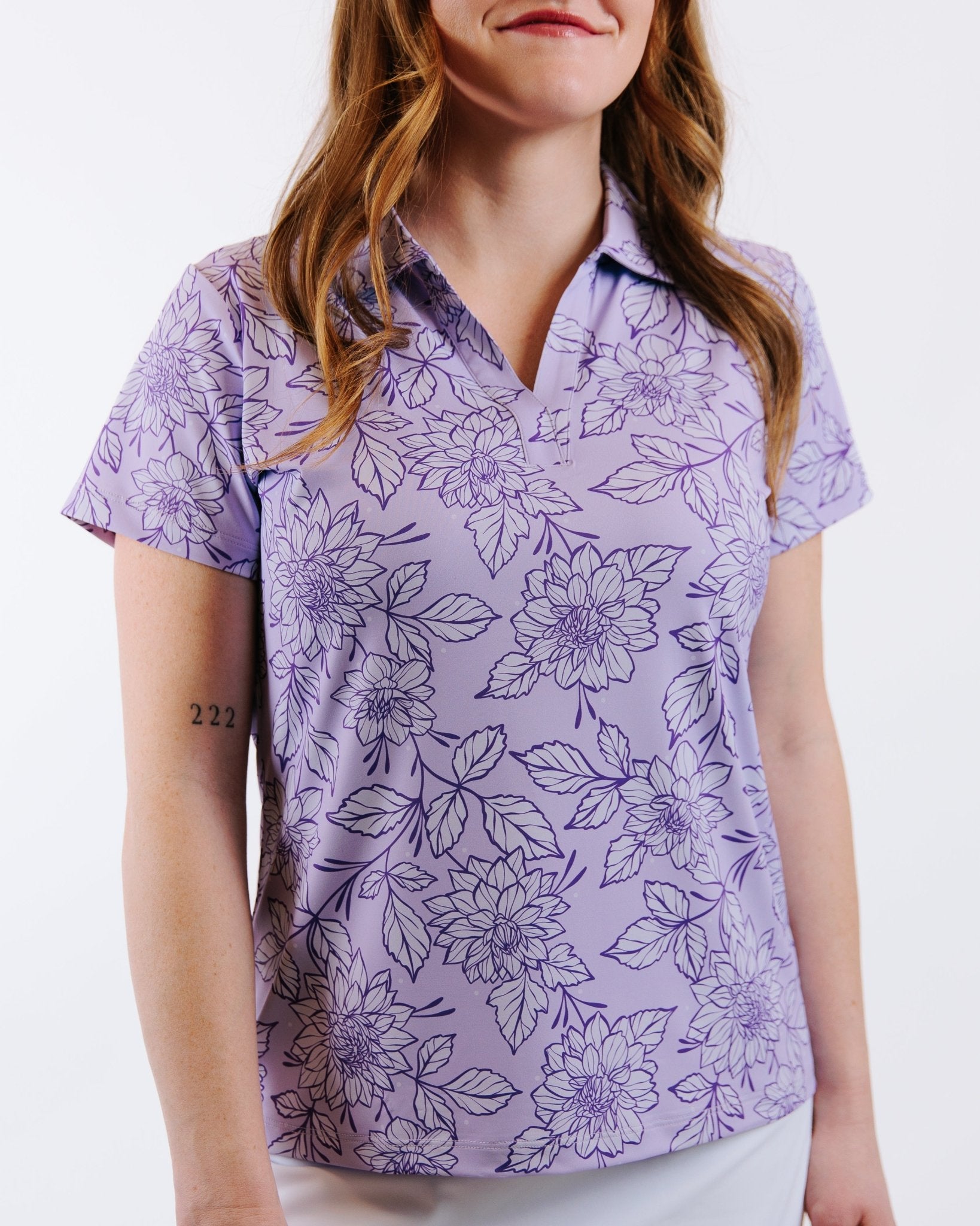 Dahlia Drive Women's Golf Polo - Yatta Golf