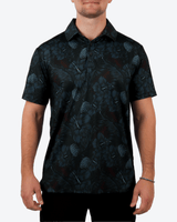 Dark Pineapple Golf Polo - Yatta Golf