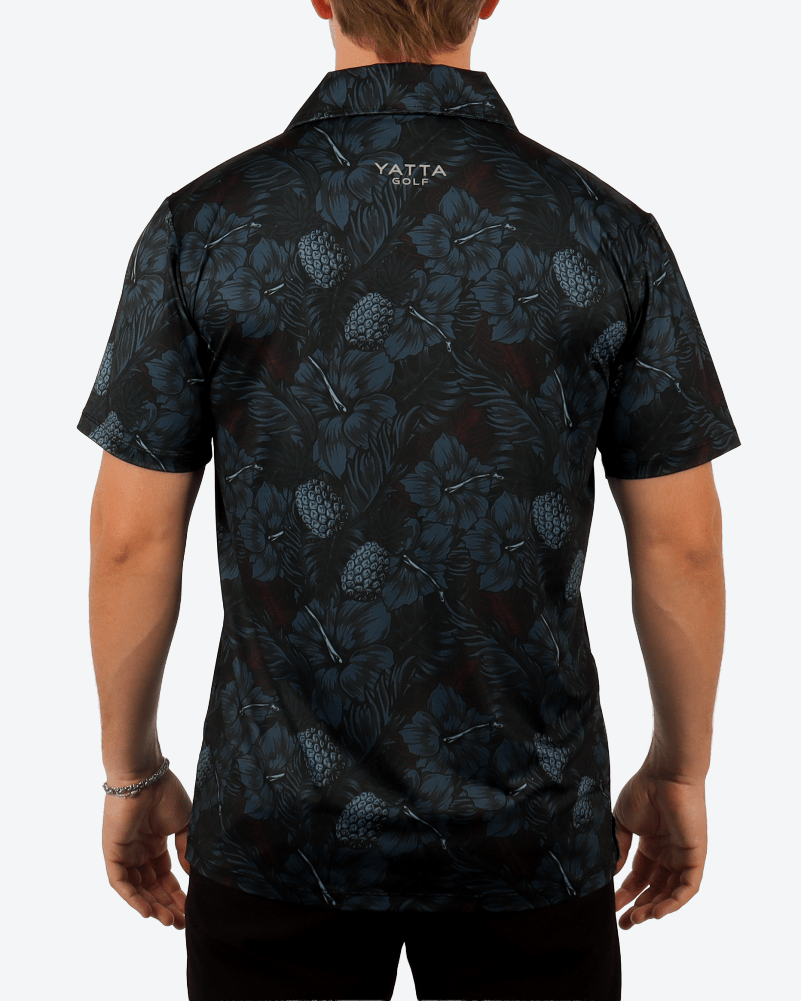 Dark Pineapple Golf Polo - Yatta Golf