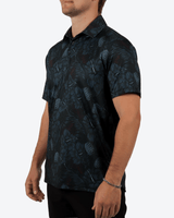 Dark Pineapple Golf Polo - Yatta Golf