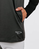 Daybreak Performance Hoodie - Black - Yatta Golf