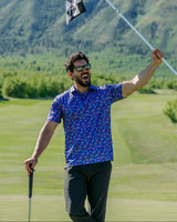 Dazed and Amused Golf Polo - Yatta Golf