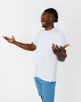 Enjoy Life White Performance T-Shirt - Yatta Golf