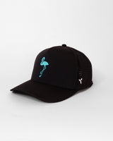 Flamingo Golf Hat - Black - Yatta Golf