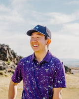 Flamingo Golf Hat - Black - Yatta Golf