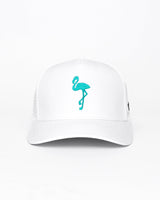 Flamingo Golf Hat - White - Yatta Golf