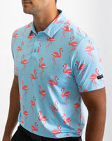 Flamingo Par-Tee Golf Polo - Yatta Golf