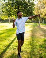 Flamingo Par-Tee Golf Polo - Yatta Golf