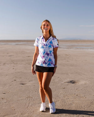 Frosty Women's Golf Polo - Yatta Golf