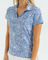 Glitter Women's Golf Polo - Yatta Golf