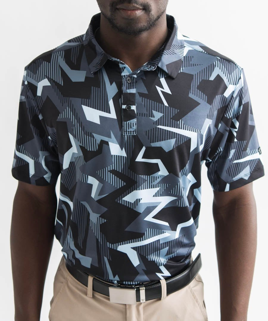 YATTA GOLF Standout Performance Golf Polo Shirts – Men's – Birdie Dropper –  XL 