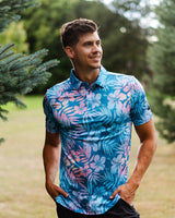 Ho'onanea Vibe Golf Polo - Yatta Golf