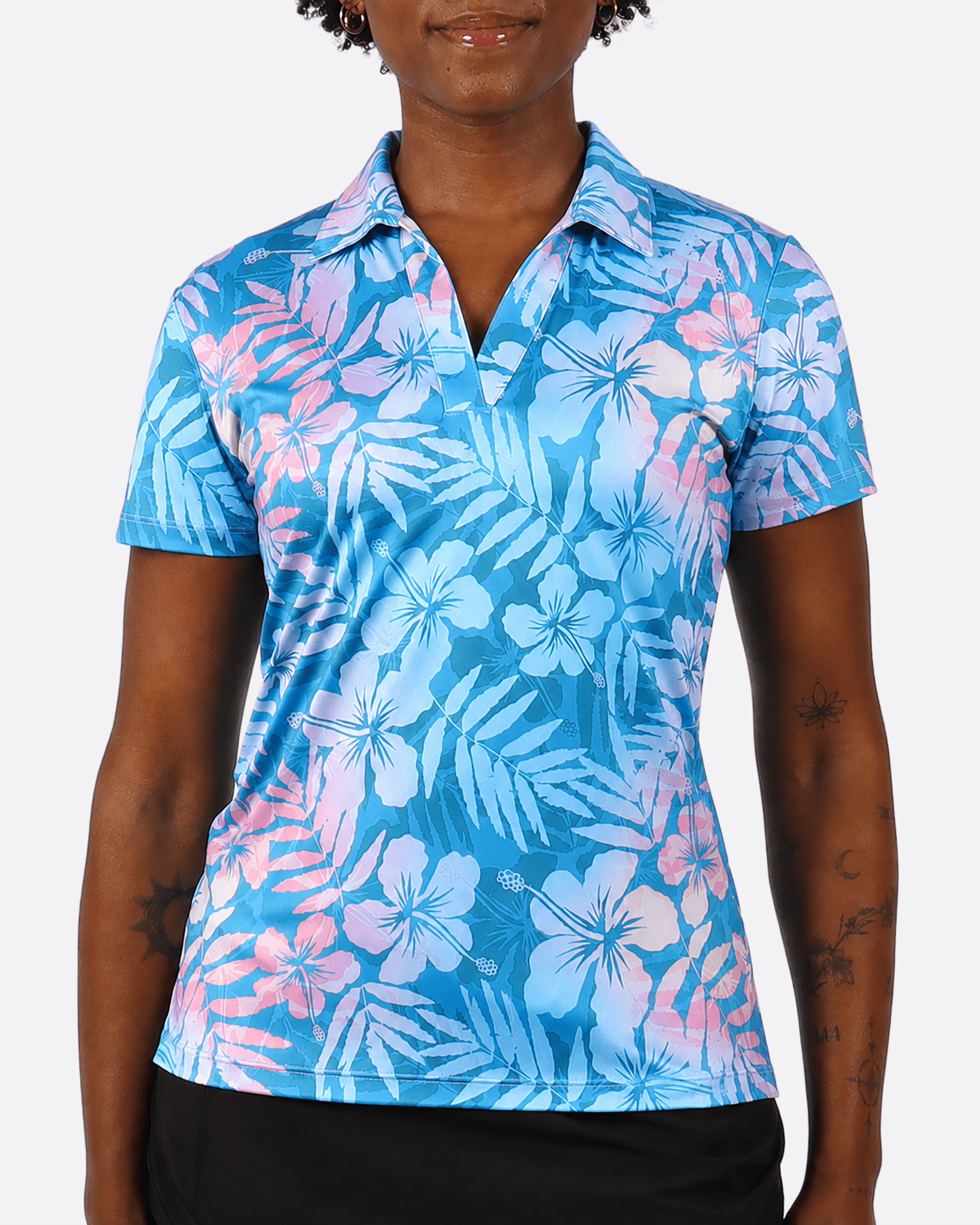 Ho'onanea Vibe Women's Golf Polo - Yatta Golf